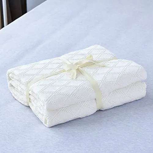 Welcome to the new neighborhood gift 23. Cotton Knit Throw Blanket