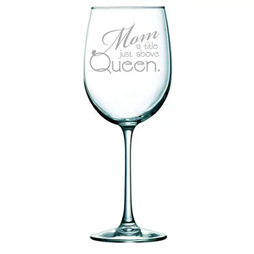 50th birthday gifts for mom wine glass