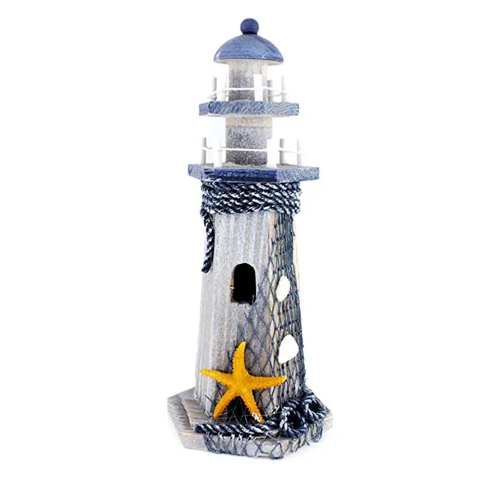 Starfish Wooden Lighthouse - great gift for lighthouse lovers
