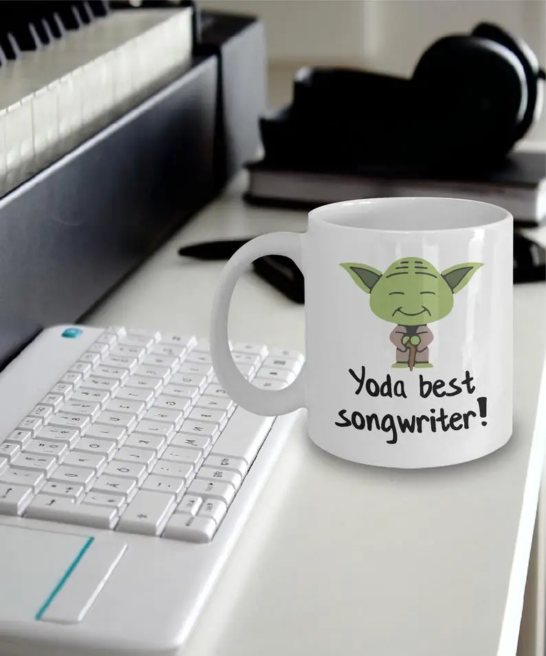 #16 Gift for Songwriters: Yoda Songwriter Mug