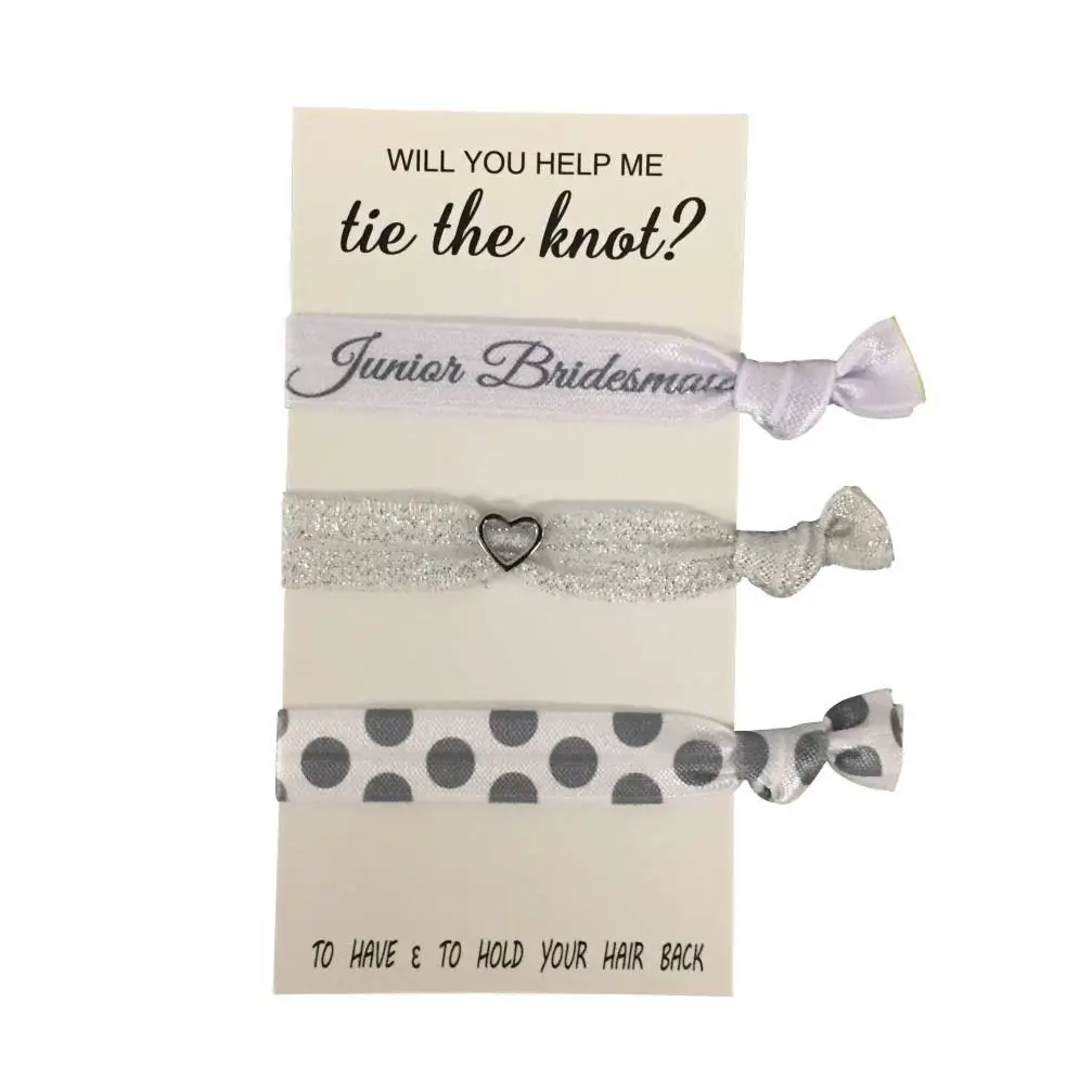 16. Junior Bridesmaid Gift Idea: Hair Ties
