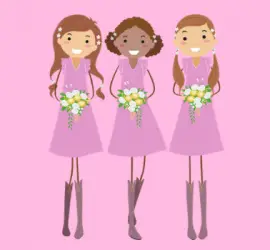 Gifts for junior bridesmaids