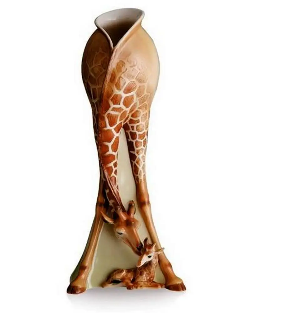 Endless Beauty Collection By Franz Giraffe Flower Vase