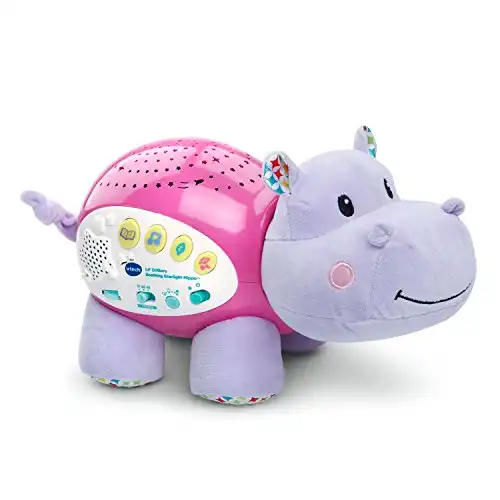 VTech Baby Lil' Critters Soothing Starlight Hippo, Pink (Amazon Exclusive) Small