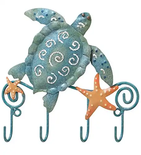 Regal Art and Gift 5031 Sea Turtle Key Hook, Green