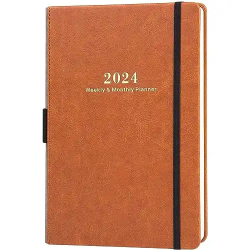 2024 Planner - Planner 2024 Weekly and Monthly with Calendar Stickers