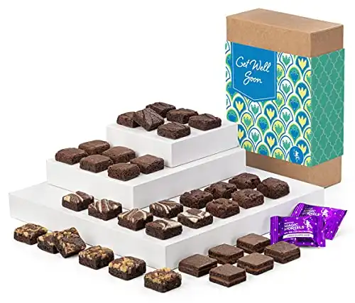 36 Individually Wrapped Gourmet Chocolate Food Gift Basket