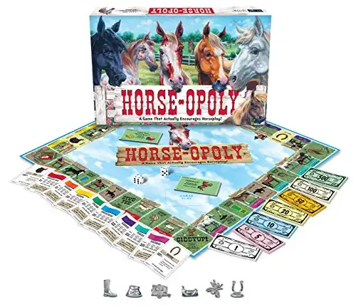 Late for the Sky Horse-Opoly Board Game by Late For The Sky